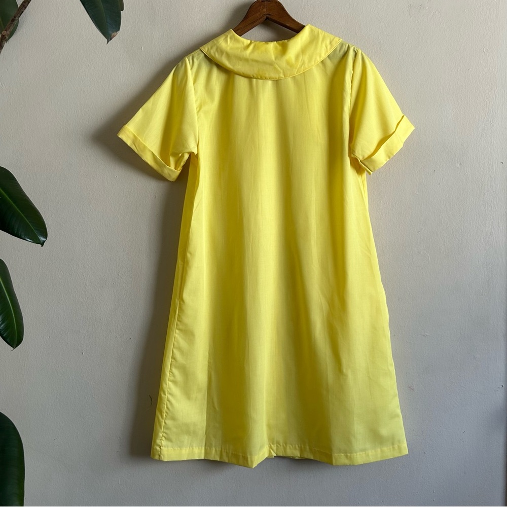 Vintage Yellow Housedress - image 2